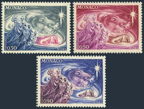 Poštovní známky Monako 1972 Vánoce Mi# 1054-56