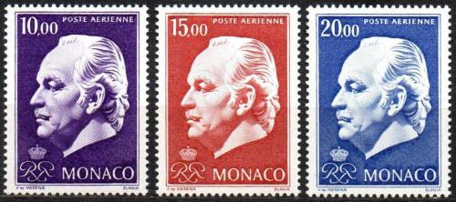 Poštovní známky Monako 1974 Kníže Rainier III. Mi# 1160-62 Kat 30€