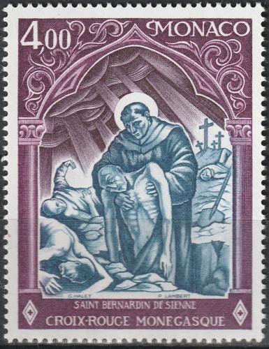 Poštovní známka Monako 1975 Bernardin ze Sieny Mi# 1169