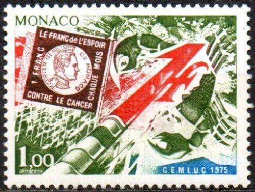 Poštovní známka Monako 1975 Boj proti rakovinì Mi# 1178