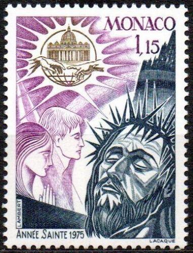 Poštovní známka Monako 1975 Svatý rok Mi# 1179