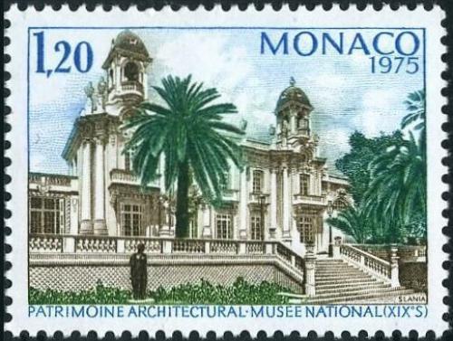 Poštovní známka Monako 1975 Národní muzeum Mi# 1180