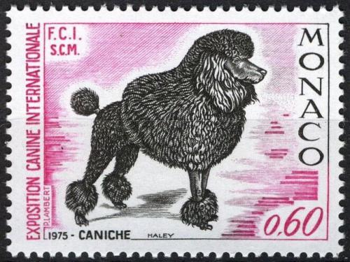 Poštovní známka Monako 1975 Pudl Mi# 1182