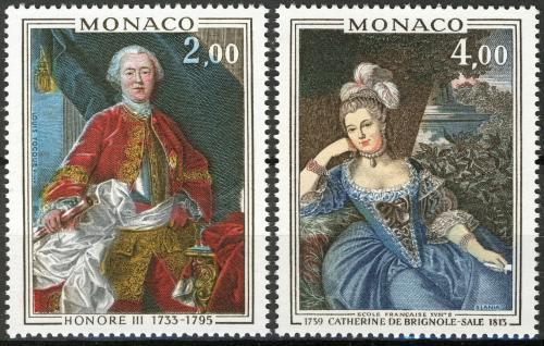 Poštovní známky Monako 1975 Umìní Mi# 1202-03 Kat 5€