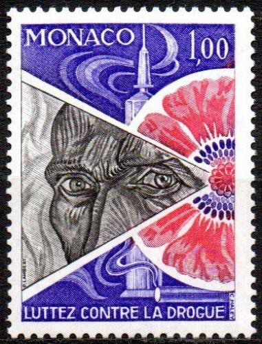 Poštovní známka Monako 1977 Boj proti užívání drog Mi# 1292