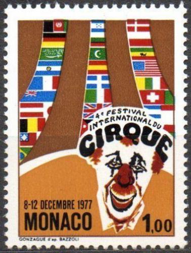 Poštovní známka Monako 1977 Cirkus Mi# 1293