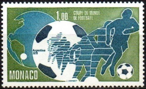 Poštovní známka Monako 1978 MS ve fotbale Mi# 1315