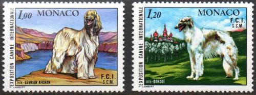 Poštovní známky Monako 1978 Psi Mi# 1347-48 Kat 7€