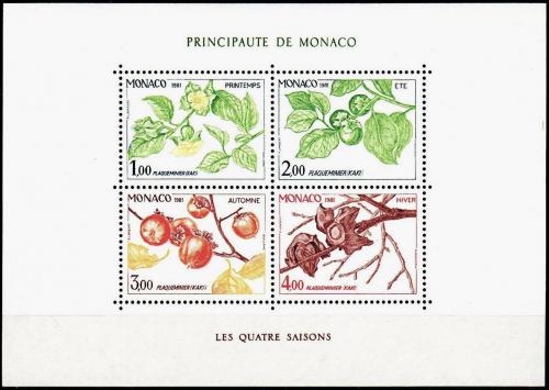 Poštovní známky Monako 1981 Tomel japonský Mi# Block 18 Kat 8€