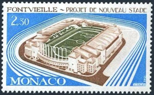 Poštovní známka Monako 1982 Sportovní stadion Mi# 1531