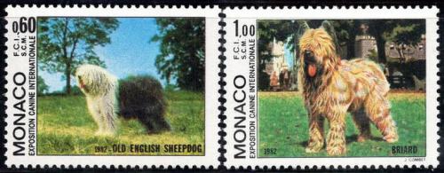 Poštovní známky Monako 1982 Psi Mi# 1533-34 Kat 7.50€