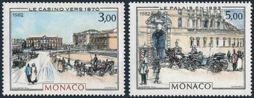 Poštovní známky Monako 1982 Umìní, Hubert Clérissi Mi# 1549-50 Kat 5€