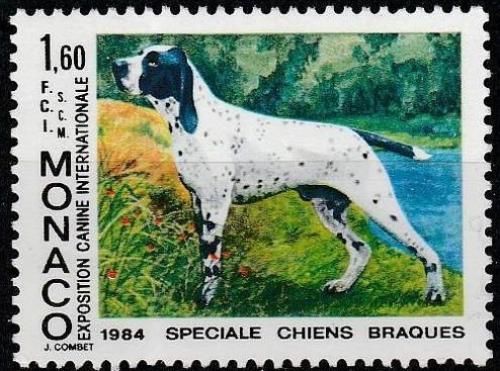 Poštovní známka Monako 1984 Auvergneský ohaø Mi# 1629