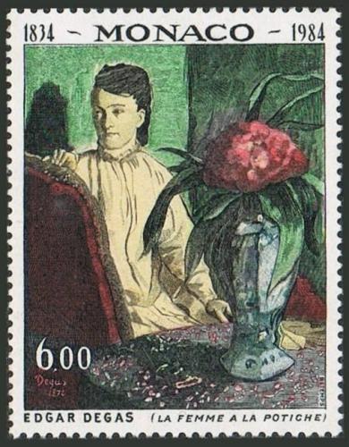Poštovní známka Monako 1984 Umìní, Edgar Degas Mi# 1670 Kat 4.50€
