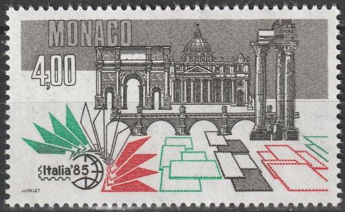 Poštovní známka Monako 1985 Slavné budovy Øímu Mi# 1712