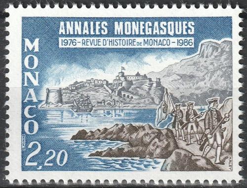 Poštovní známka Monako 1986 Historický pohled na Monako Mi# 1745