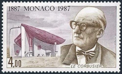 Poštovní známka Monako 1987 Charles Édouard Jeanneret, architekt Mi# 1836