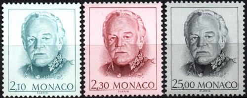 Poštovní známky Monako 1990 Kníže Rainier III. Mi# 1942-44 Kat 10€