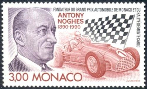 Poštovní známka Monako 1990  Rallye Monte Carlo Mi# 1953