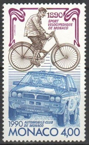 Poštovní známka Monako 1990 Automobilový klub, 100. výroèí Mi# 1954