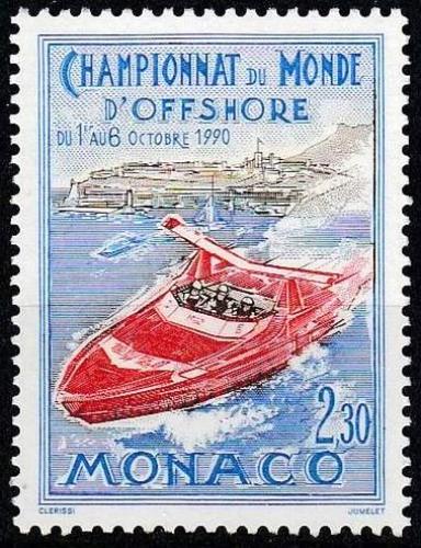 Poštovní známka Monako 1990 Záchranáøská loï Mi# 1978