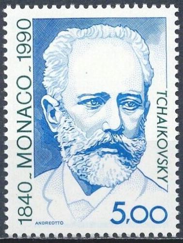 Poštovní známka Monako 1990 Petr Iljiè Èajkovskij, skladatel Mi# 1987