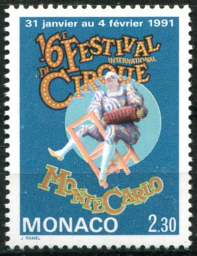 Poštovní známka Monako 1991 Cirkus Mi# 1994