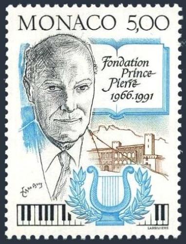 Poštovní známka Monako 1991 Princ Pierre Mi# 2018