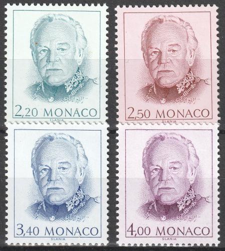Poštovní známky Monako 1991 Kníže Rainier III. Mi# 2020-23 Kat 5.50€
