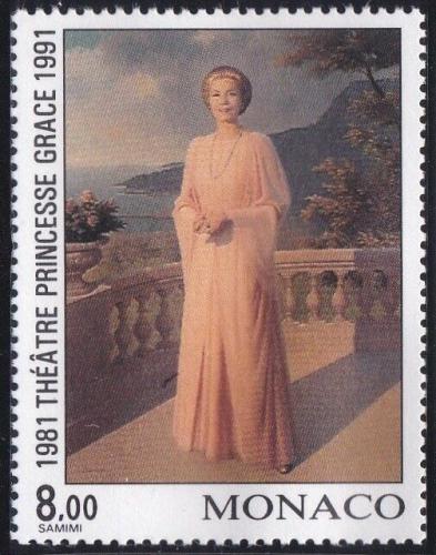 Poštovní známka Monako 1991 Knìžna Gracia Patricia, Reza Samini Mi# 2027