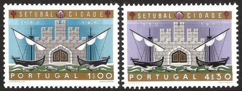 Poštovní známky Portugalsko 1961 Setubal, 100. výroèí Mi# 905-06 Kat 20€