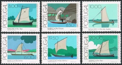 Poštovní známky Portugalsko 1981 Plachetnice Mi# 1516-21