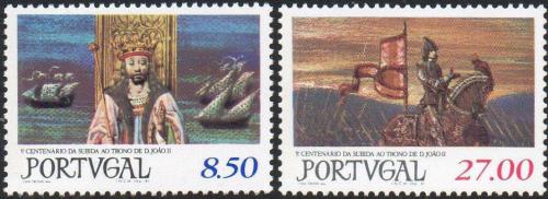 Poštovní známky Portugalsko 1981 Král Jan II. Portugalský Mi# 1537-38