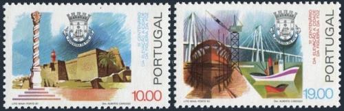 Poštovní známky Portugalsko 1982 Figueira da Foz, 100. výroèí Mi# 1554-55