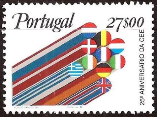 Poštovní známka Portugalsko 1982 EHS, 25. výroèí Mi# 1556