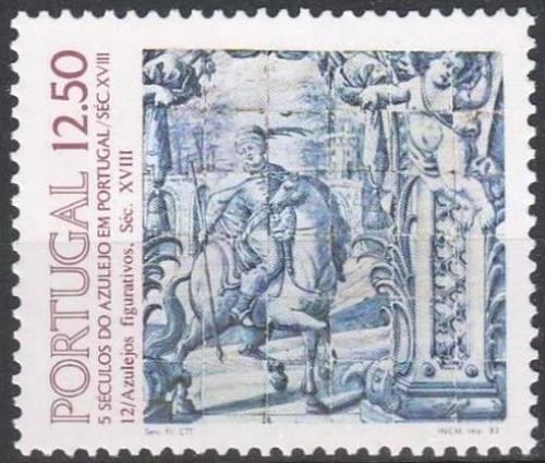 Potovn znmka Portugalsko 1983 Ozdobn kachle, azulej Mi# 1614