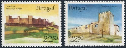 Poštovní známky Portugalsko 1986 Hrady Mi# 1699-1700