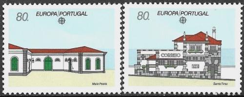 Poštovní známky Portugalsko 1990 Evropa CEPT, pošta Mi# 1822-23 Kat 7.50€