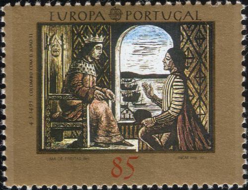 Poštovní známka Portugalsko 1992 Evropa CEPT, objevení Ameriky Mi# 1927