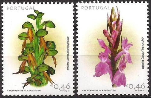 Poštovní známky Portugalsko 2003 Orchideje Mi# 2657-58