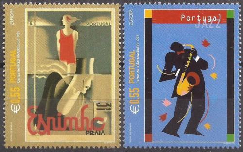 Poštovní známky Portugalsko 2003 Evropa CEPT, plakáty Mi# 2677-78