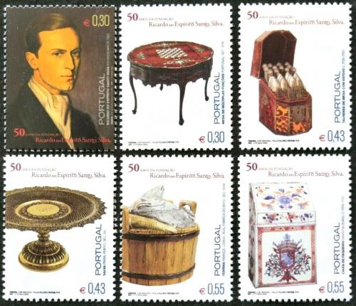 Poštovní známky Portugalsko 2003 Ricardo Ribeiro do Espírito Santo Silva Mi# 2698-2703