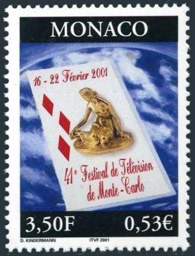 Poštovní známka Monako 2001 Mezinárodní filmový festival Monte Carlo Mi# 2547
