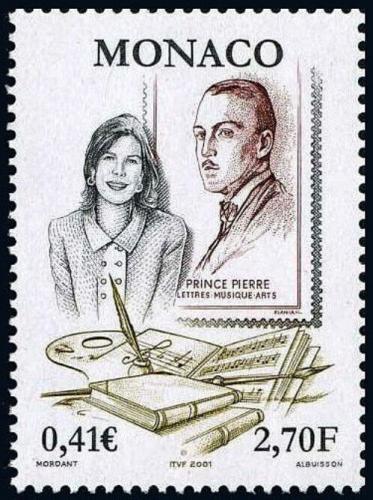 Poštovní známka Monako 2001 Princ Pierre a princezna Caroline Mi# 2552