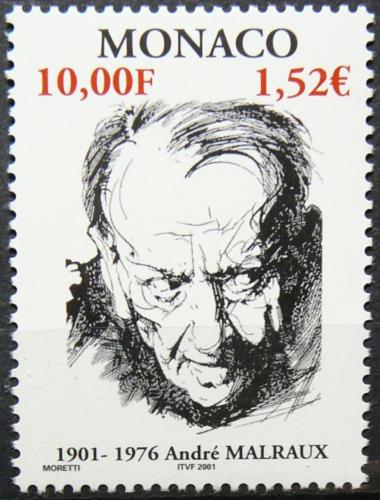 Poštovní známka Monako 2001 André Malraux, spisovatel Mi# 2553