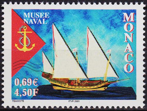Poštovní známka Monako 2001 Muzeum lodí Mi# 2557