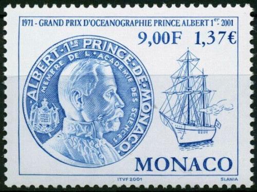 Poštovní známka Monako 2001 Medaile knížete Alberta Mi# 2559