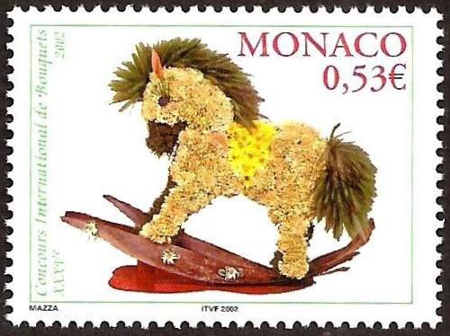 Potovn znmka Monako 2002 Star houpac k Mi# 2572