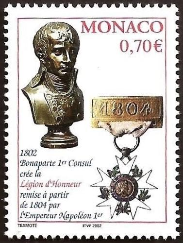 Potovn znmka Monako 2002 Csa Napoleon I. Mi# 2593