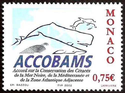 Potovn znmka Monako 2002 Ochrana mosk fauny Mi# 2594